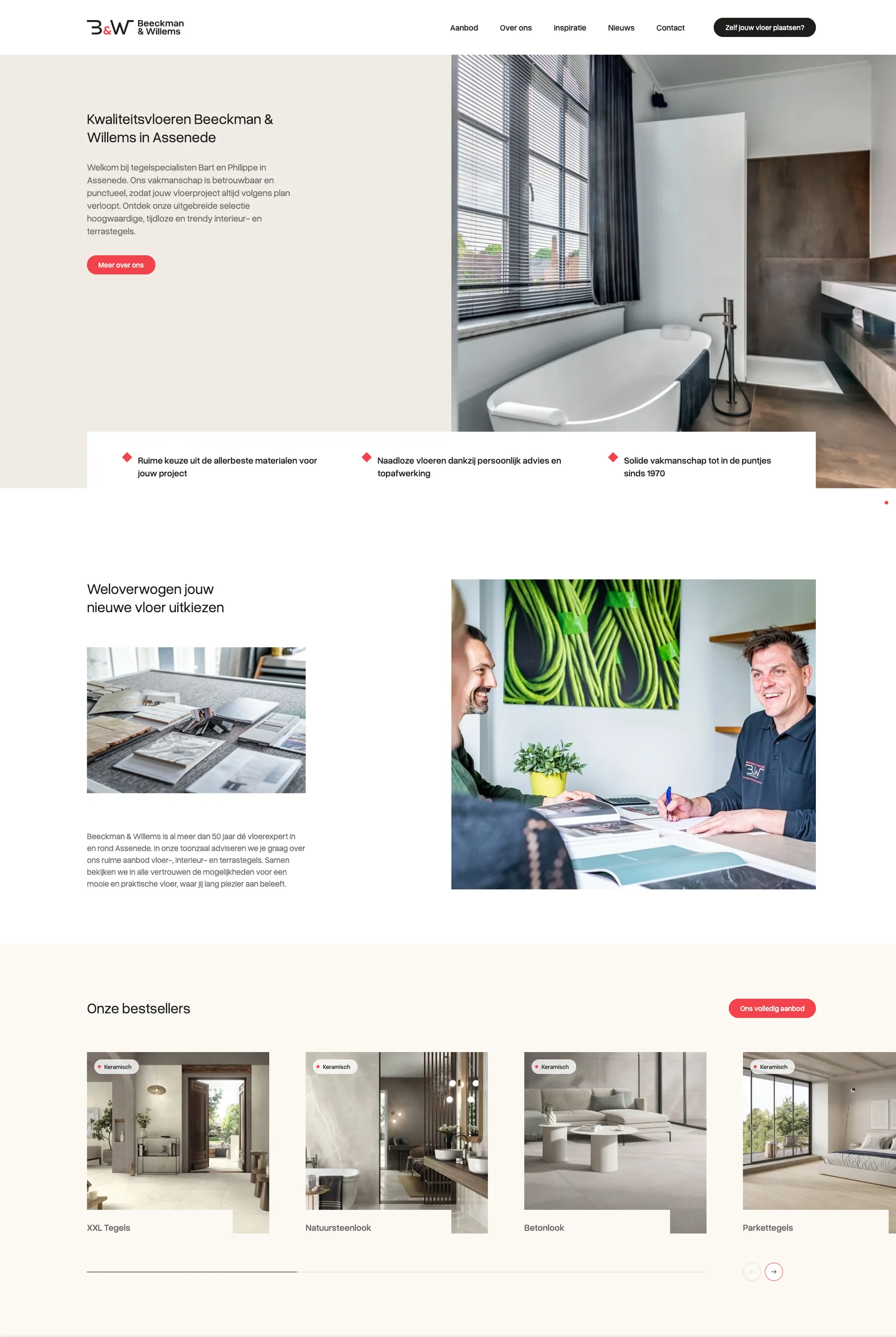 Vloeren Beeckman & Willems homepage