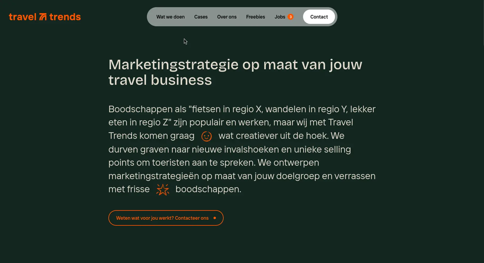 Travel Trends schermbeeld